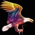 عقاب . 8k, نورپردازی رومانتیک, با کیفیت, با طرح مسحور کننده , رنگ های زنده