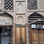 نمای مغازه دو طبقه براساس معماری سنتی ایرانی