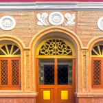 نمای مغازه دو طبقه براساس معماری سنتی ایرانی