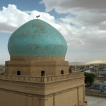 تصویری از بالای گنبد مسجد مکی زاهدان