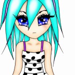 دختر کیوت انیمه ای
