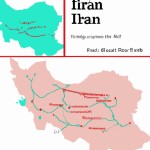 نقشه ایران در سال ۱۴۱۰