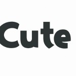 لوگو عینک با حرف cute