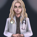 یک جراح اطفال در یک سریال آمریکایی بنام Grey, s anatomy با موهای فر قد بلند و ترکه ای و مهربون