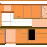 یک طرح آشپز خانه ایرانی با ام دی اف