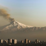 فوران دماوند و در اتش بودن تهران
