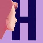 یک عکس پروفایل زیبا با حرف H