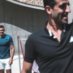 رونالدو با شلوار کردی روبه روی میدان آزادی تهران