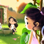 در گوشه‌ای از این دنیای اسرارآمیز، دخترکی به نام الیا به همراه پدر و مادرش در یک باغ زیبا زندگی می‌کند.