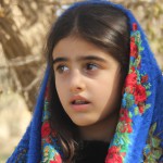 یک دختر بلوچ ایرانی