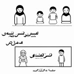 یک خانواده با مشخصات زیر برایم بکش
پدر و مادر به همراه 2 پسر و 2 دختر
مادر و دخترها دارای حجاب اسلامی باشند
خانواده شاد باشد 
تصاویر زیبا باشد