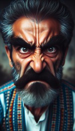 مرد کرمانی عصبانی