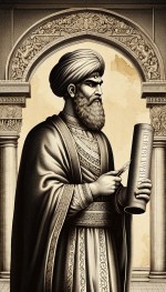 کوروش بزرگ در ساخت منشور حقوق بشر در کاخ شاهنشاهی