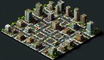 game art , assets , isometric , city  ,zombie , top view ,