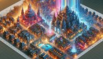 game art , assets , isometric , city  , top view ,