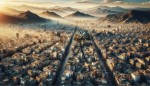 منظره ای زیبا از شهر تهران