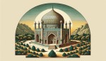 مقبره فردوسی در سال 2000 هجری خورشیدی
