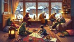 خانواده تهرانی، آرامش در منزل، فصل زمستان، خوشحال