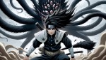 Uchiha sasuke against juubi
