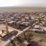 یه عکس با پهباد از بالای منطقه بی بیان واقع در خوزستان شهر مسجدسلیمان