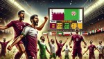 عکس باخت فوتبال قطر در برابر ایران