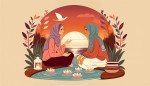 تصویری برای پس زمینه پادکست با موضوع کمک یک دوست به دوست ناامیدش که با توجه به موازین الهی است هر دو زن باحجاب باشند