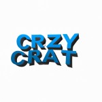 یک لوگو سه بعدی با اسم Crazy
