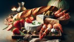 یه عکس واقعی با غذاهای خوشمزه