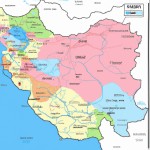 نقشه ی تقسیمات کشوری ایران در ۱۰۰ سال آینده
