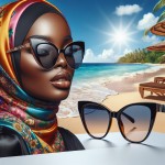 تبلیغات عینک طبی ئ آفتابی توسط خانم مدلینگ با حجاب زیبا