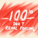 وسط عکس نوشته شده باشه 100روز تلاش