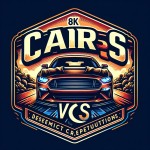 یک لوگوی یوتیوب بساز که در مورد مقایسه ی ماشین ها باشد و متنه cars vs هم به صورت گرافیکی روی لوگو باشد در نظر بگیر که عکس عکس لوکو میباشد و مرکز تصویر چیدمان انجام باید بشود