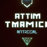 عکس پروفایل گیمینگ که در وسط آن نوشته ATM craft