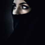دختر چادری
