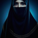 دختر چادری