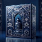 بسته ی شیشه ای و با المان های ایرانی، رنگ های ابی داشته باشه، شیک و باکلاس باشه، و گرانقیمتی رو نمایش بده، برای قشر پرفه میخوایم