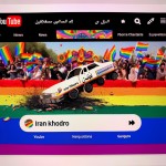 یک بنر یوتیوب بساز که در آن پراید دنا و سمند باهم تصادف کرده اند و اسم چنل iran khodro روی عکس باشد