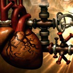عکس از لوله و اتصالات با موضوع قلب انسان
