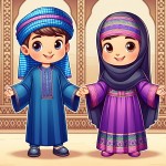 تصویر یک پسر دختر صفت چادری