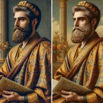من یک پروفایل نیاز دارم برای نیروی پشتیبانی که شبیه یک مرد هخامنشی هست
