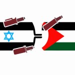 یک تصویر برای من بساز که جنگ اسراییل با فلستین مظلوم رو نشون بده