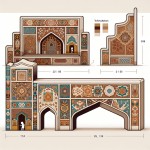 طراحی نیمکت کودک معماری یزد اصفهان آرش کمانگیر آب
