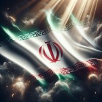 معرفی و پرچم ایران در بکگراند