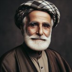 پیرمرد ایرانی که اتوشویی دارد