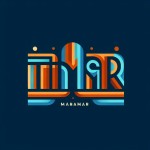 طراحی لوگو بنام ثمر