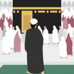 ظهور امام زمان در کنار خانه کعبه و حضور انبوه مردم
