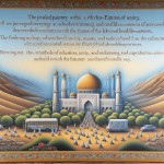 نقاشی راه وفاق در مدرسه و تاثیر آن در فردای کشور عزیزمان ایران چیست  توی عکس از مسجد هم باشه