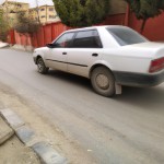 یک ماشین ایرانی درحال حرکت
