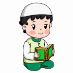 عکس یه پسر بچه با قرآن