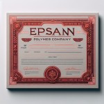 طرح سررسید شرکتی epsan pars polymer طوسی قرمز